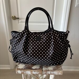 Kate Spade New York Polka Dot Travel/Diaper Bag